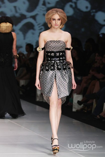 Barli Asmara Royal Javanese. Bazaar Fashion Festival 2014 at Jakarta Convention Center. Jakarta. [Foto: Mohammad Abduh/Wolipop]