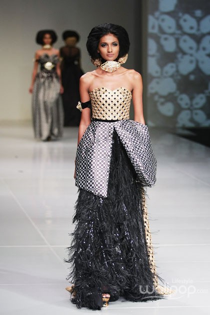 Barli Asmara Royal Javanese. Bazaar Fashion Festival 2014 at Jakarta Convention Center. Jakarta. [Foto: Mohammad Abduh/Wolipop]