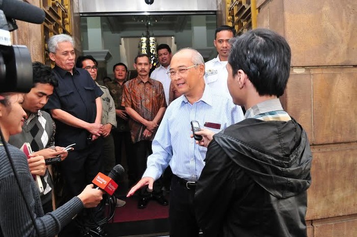 Kuntoro Mangkusubroto Datangi Kantor Sudirman Said, Ini Tujuannya