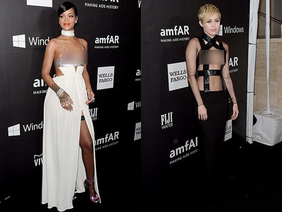 Parade Gaun Superseksi, dari Rihanna Hingga Miley Cyrus
