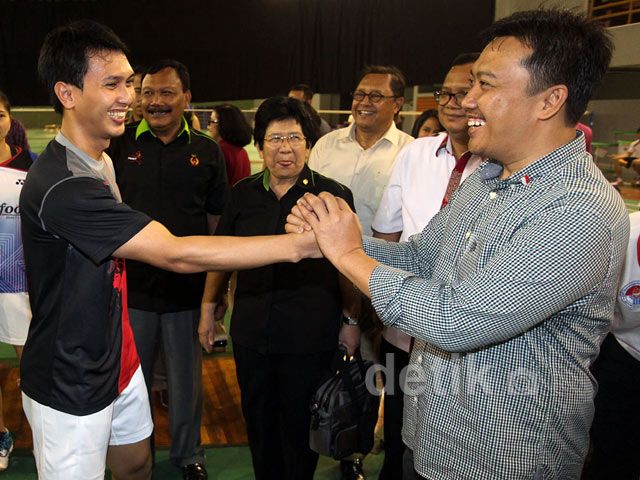 Menpora Blusukan ke Pelatnas Bulutangkis