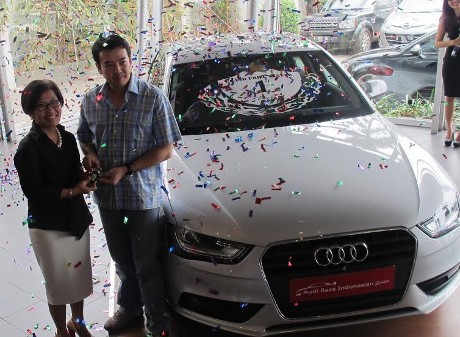 Juara Balap ARIS 2014 Terima Hadiah Audi A4 1.8