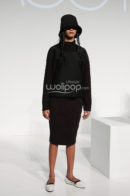 Tri Handoko Austere. Bazaar Fashion Festival 2014 at Jakarta Convention Center. Senayan. Jakarta. [Foto: Mohammad Abduh/Wolipop]