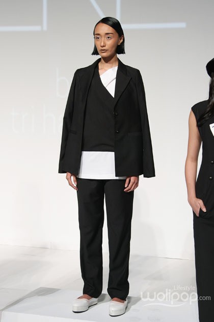 Tri Handoko Austere. Bazaar Fashion Festival 2014 at Jakarta Convention Center. Senayan. Jakarta. [Foto: Mohammad Abduh/Wolipop]