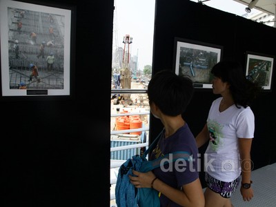 1 Tahun Pembangunan MRT Dalam Foto