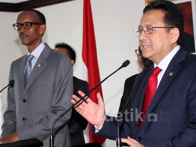 Presiden Rwanda Bertemu Ketua DPD