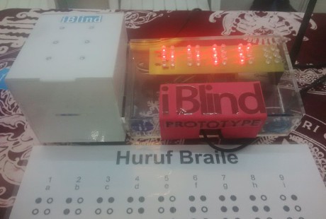 iBlind, Prototype Telepon Genggam Khusus untuk Tunanetra