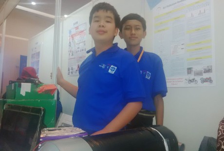 Wuih! Masih SMP, Dua Bocah Ini Mampu Buat Alat untuk Kurangi Polusi Udara