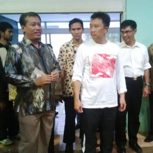 Giliran Sekolah Atlet Ragunan Didatangi Menpora Imam
