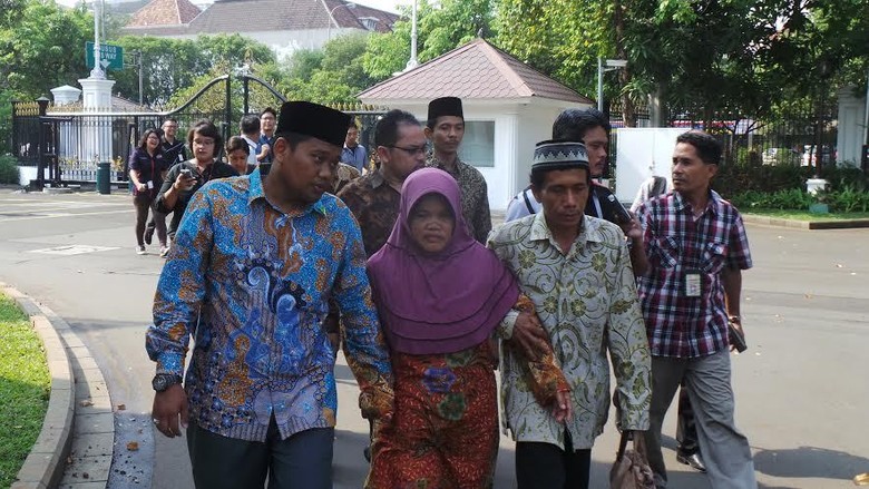 Orangtua M Arsyad Temui Presiden Jokowi di Istana Orangtua M Arsyad Temui Presiden Jokowi di Istana
