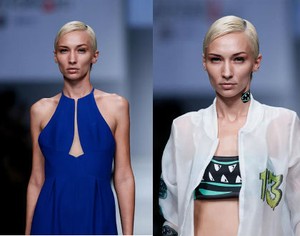 JFW Hari ke-1: Peggy Hartanto Kembali Tampilkan Gaun Berpotongan Unik