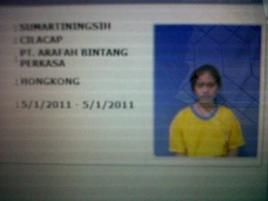Sumarti Ningsih Terdata BNP2TKI sebagai Warga Cilacap, ini Fotonya