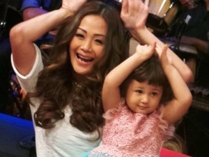 Indah Kalalo Hasut Anak Jadi Model