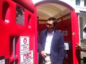 Ini Penampakan Toilet Portable yang Sempat Ditendang Ridwan Kamil