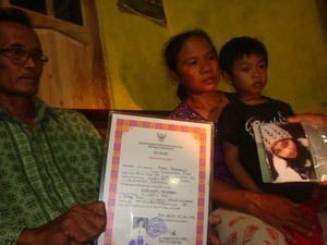 Firasat Orang Tua Sumarti TKW Yang Dimutilasi di Hong Kong