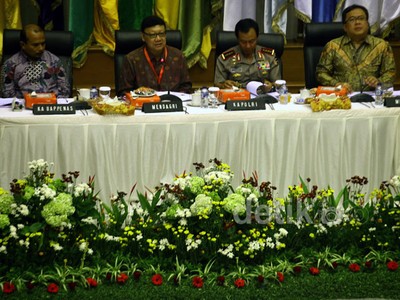 Gubernur dan Kapolda se-RI Bahas Sinergitas Pemerintahan