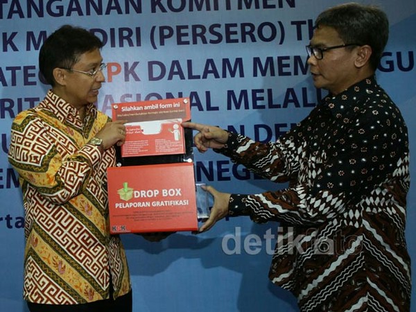 Bank Mandiri Gandeng KPK Cegah Gratifikasi