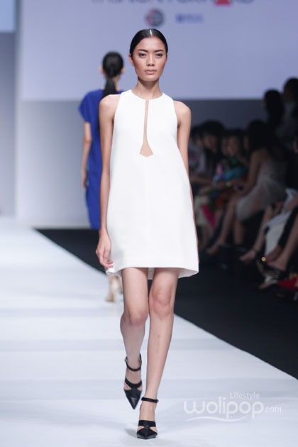Peggy Hartanto Indonesia Fashion Forward Jakarta Fashion Week 2015 at Senayan City. Jakarta. [Foto: Mohammad Abduh/Wolipop]