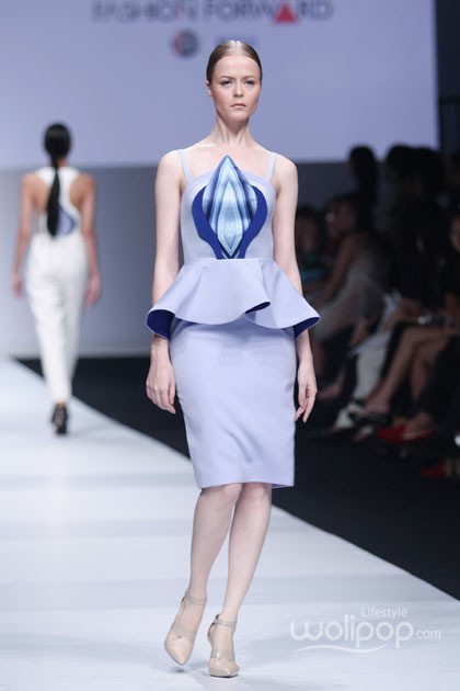 Peggy Hartanto Indonesia Fashion Forward Jakarta Fashion Week 2015 at Senayan City. Jakarta. [Foto: Mohammad Abduh/Wolipop]