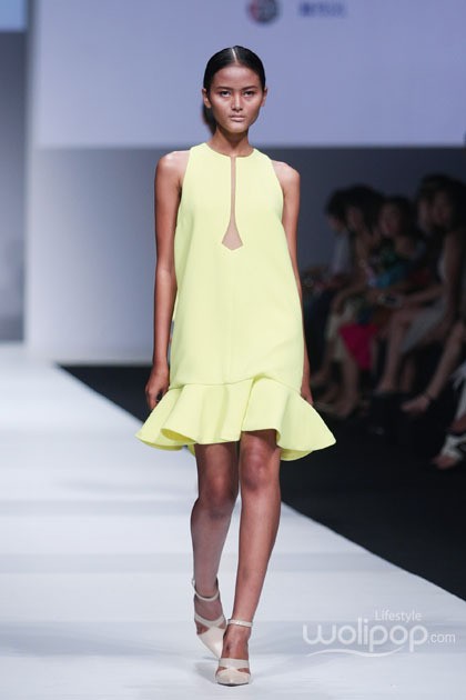 Peggy Hartanto Indonesia Fashion Forward at Jakarta Fashion Week 2015. Senayan City. Jakarta. (Foto by Mohammad Abduh/Wolipop)