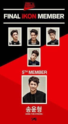 Sambut Member ke-5 iKON, Song Yun Hyeong!