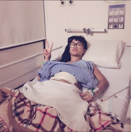 Usai Operasi Julia Perez Keluhkan Sesak Napas