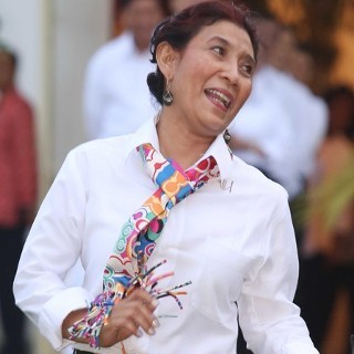 Menteri Susi Terima Dubes Kanada dan AS, Hingga Tertawa Lepas
