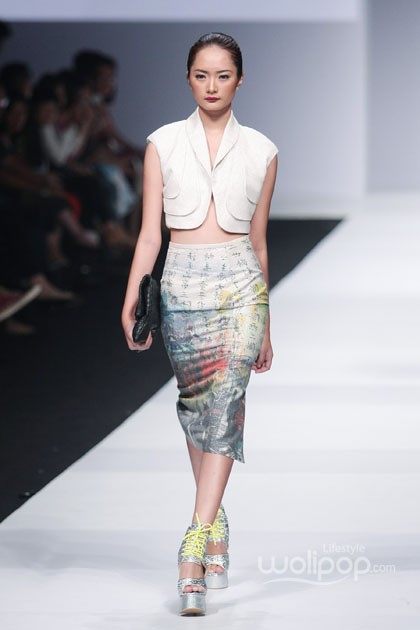Billy Tjong Indonesia Fashion Forward. Jakarta Fashion Week 2015 at Senayan City. Jakarta. [Foto: Mohammad Abduh/Wolipop]