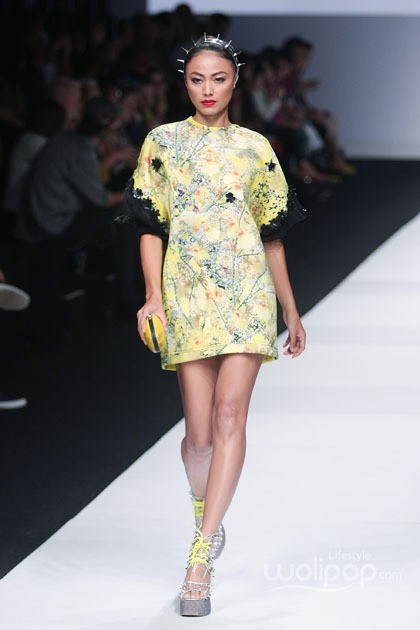 Billy Tjong Indonesia Fashion Forward. Jakarta Fashion Week 2015 at Senayan City. Jakarta. [Foto: Mohammad Abduh/Wolipop]