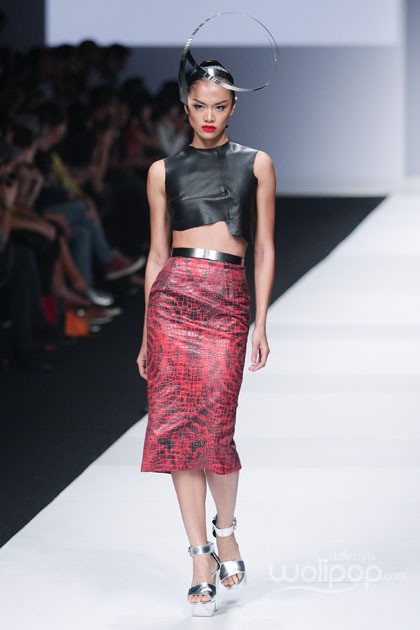 Billy Tjong Indonesia Fashion Forward. Jakarta Fashion Week 2015 at Senayan City. Jakarta. [Foto: Mohammad Abduh/Wolipop]