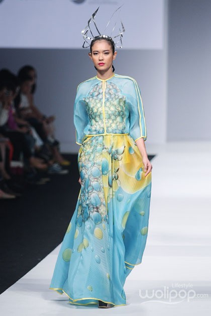 Billy Tjong Indonesia Fashion Forward. Jakarta Fashion Week 2015 at Senayan City. Jakarta. [Foto: Mohammad Abduh/Wolipop]