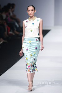Andhita Siswandi Indonesia Fashion Forward Jakarta Fashion Week 2015 at Senayan City. Jakarta. [Foto: Mohammad Abduh/Wolipop]