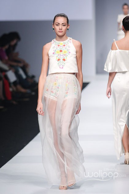 Andhita Siswandi Indonesia Fashion Forward at Jakarta Fashion Week 2015. Senayan City. Jakarta. (Foto by Mohammad Abduh/Wolipop)