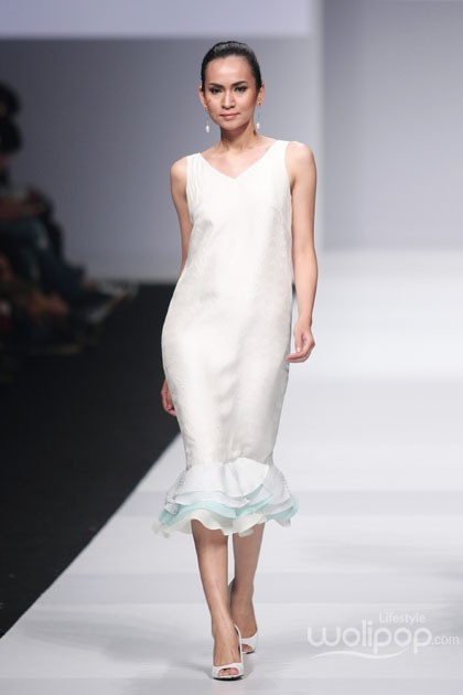 Jii by Gloria Agartha Indonesia Fashion Forward at Jakarta Fashion Week 2015. Senayan City. Jakarta. [Foto: Mohammad Abduh/Wolipop]