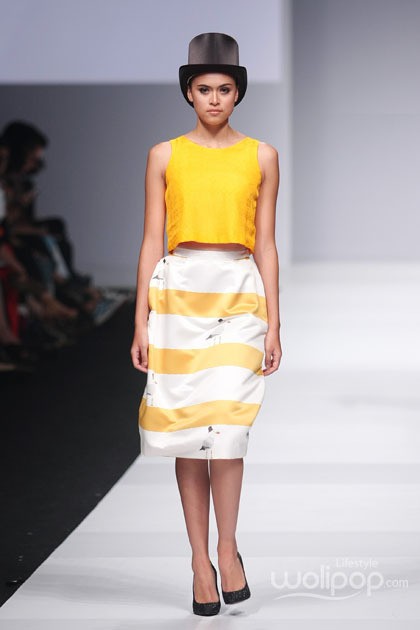 Jii by Gloria Agartha Indonesia Fashion Forward at Jakarta Fashion Week 2015. Senayan City. Jakarta. [Foto: Mohammad Abduh/Wolipop]