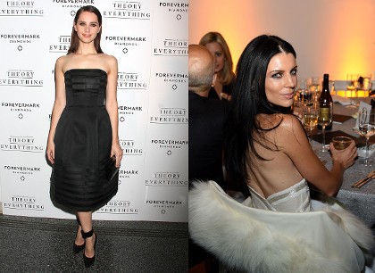 Felicity Jones Cantik Serba Hitam, Liberty Ross Pamer Punggung Seksi