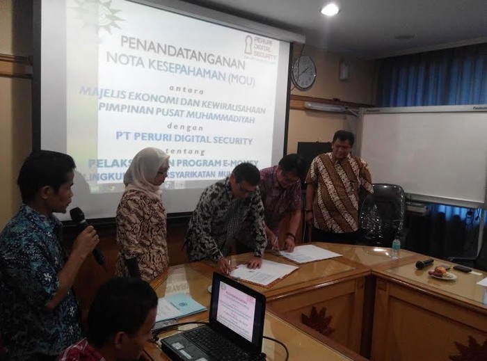 Gandeng Anak Usaha Peruri, Muhammadiyah Bikin Uang Elektronik