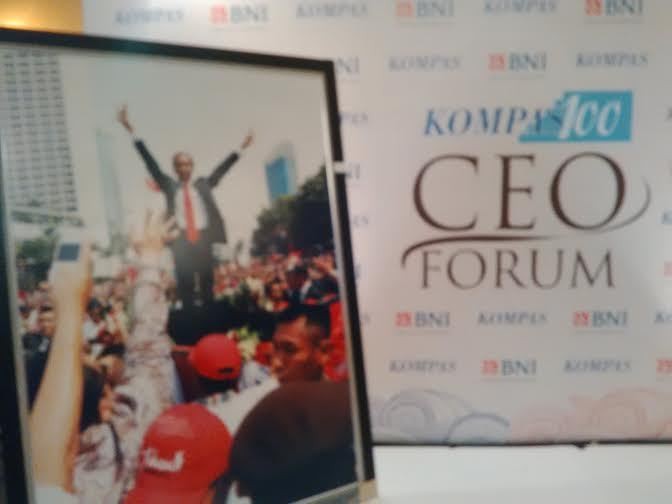 Jokowi Kumpul Bareng dengan 100 CEO Top di Indonesia