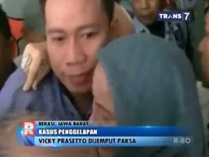 Baru Hirup Udara Bebas, Vicky Prasetyo kembali Dijemput Paksa Petugas