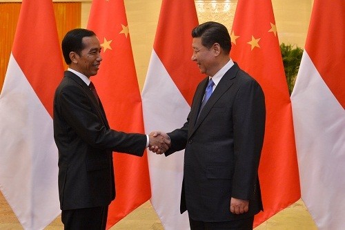 Bertemu Presiden Tiongkok, Jokowi Bahas Kerja Sama Jalur Sutra Maritim