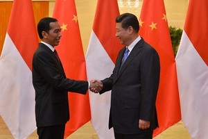 Bertemu Presiden Tiongkok, Jokowi Bahas Kerja Sama Jalur Sutra Maritim