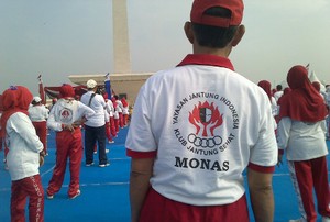 Rayakan Ulang Tahun, YJI Ajak 63 Ribu Masyarakat Indonesia Senam Jantung