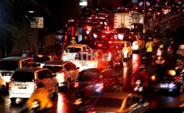 Ini Titik Kemacetan di Jakarta Pasca Diguyur Hujan Deras