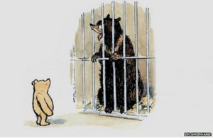 Cicit Pemilik Beruang Winne the Pooh Lakukan Perjalanan Napak Tilas