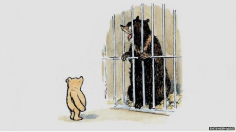 Cicit Pemilik Beruang Winne the Pooh Lakukan Perjalanan Napak Tilas