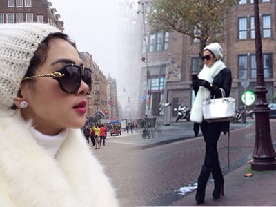Syahrini Goes to Holland
