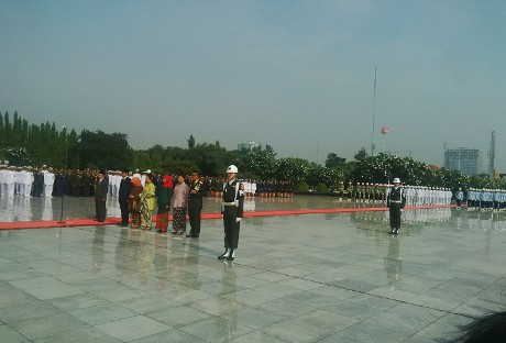 Menkes Nila Peringati Hari Pahlawan, Lanjut Audiensi dengan Pakar Kesehatan