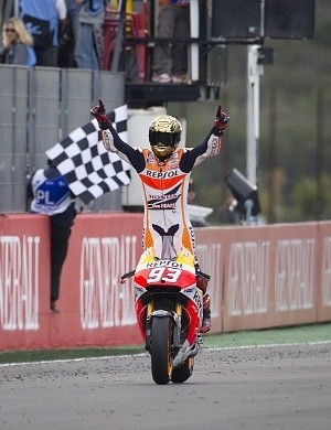 Hari yang Luar Biasa untuk Marquez