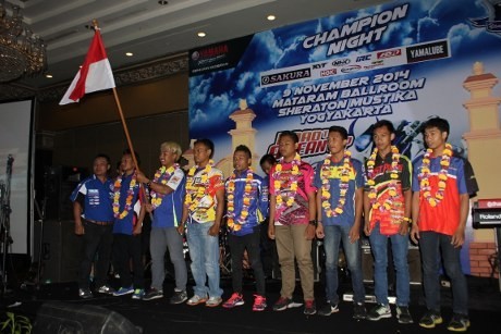 8 Wakil Yamaha Indonesia untuk ASEAN Cup Race 2014