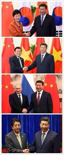 Foto Dingin PM Jepang dan Presiden Tiongkok Ramai di Twitter